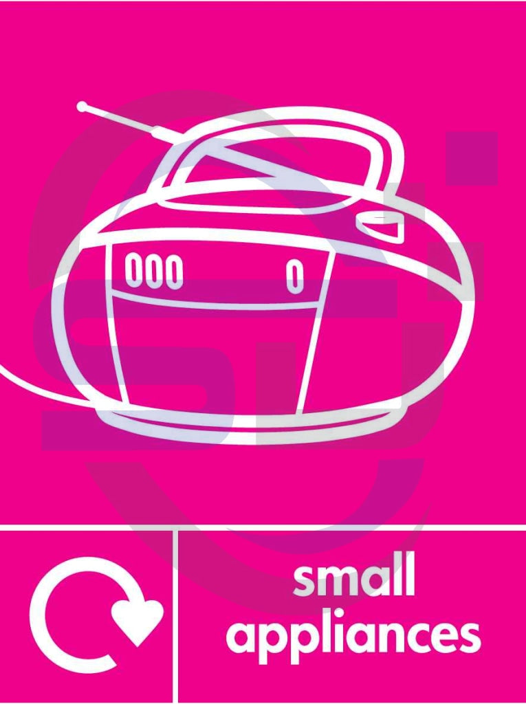 small appliances - Safety Decals Ltd
