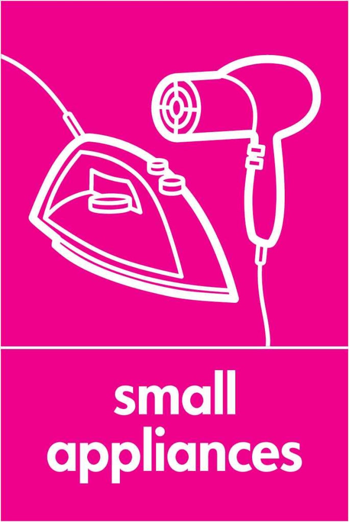 small appliances - Safety Decals Ltd