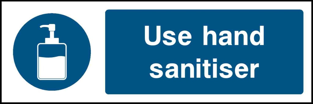 use hand sanitiser - Safety Decals Ltd