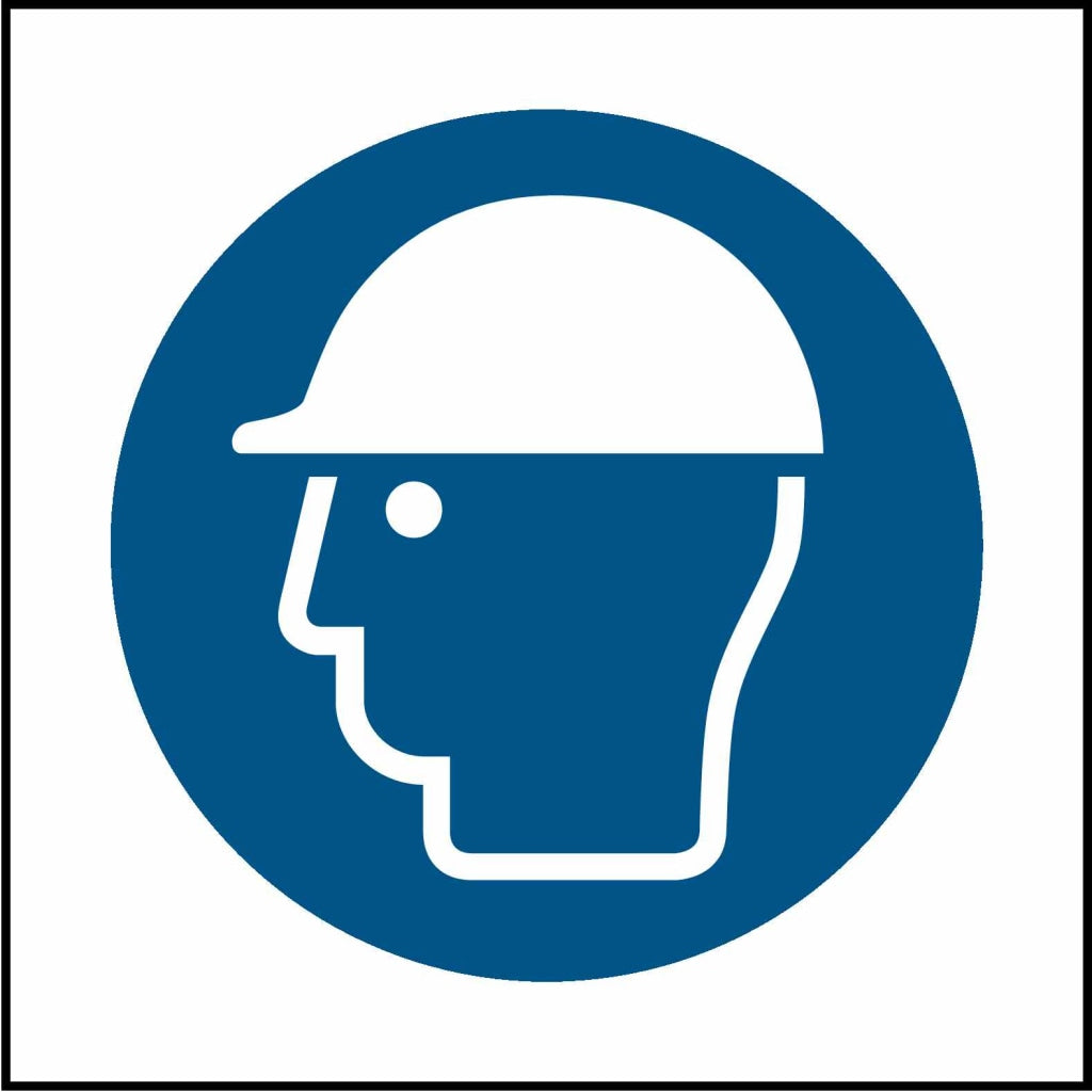 Wear Hard Hats - Safety Decals Ltd
