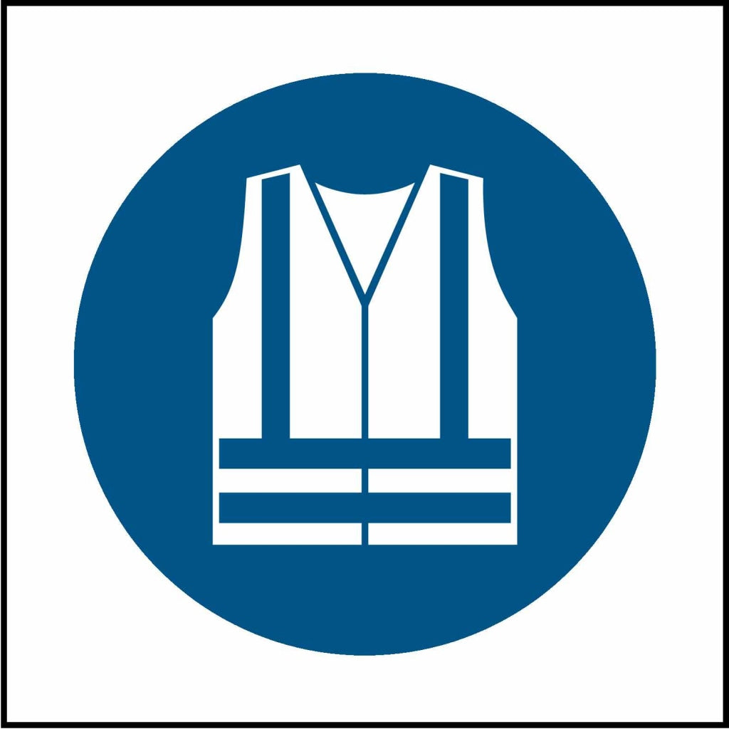 wear high visibility jackets - Safety Decals Ltd