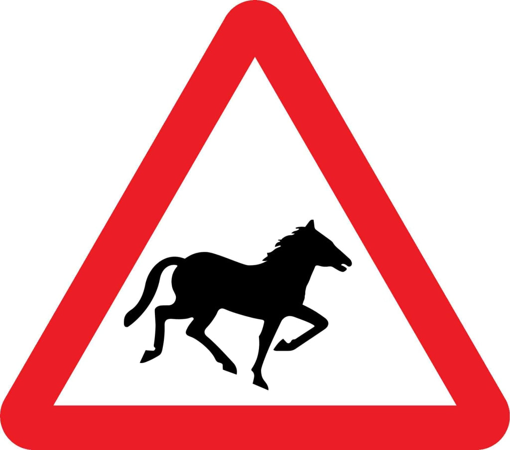 Wild horses or ponies - Safety Decals Ltd