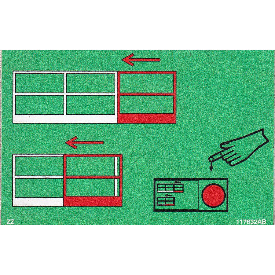 Skyjack  Single Decal 117632_AB