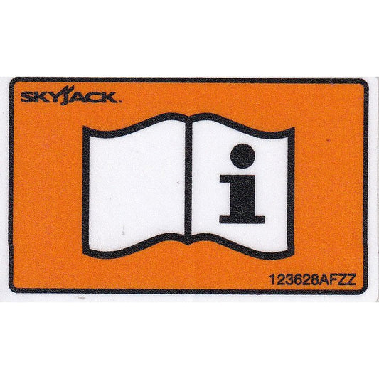 Skyjack  Single Decal 123628_AFZZ