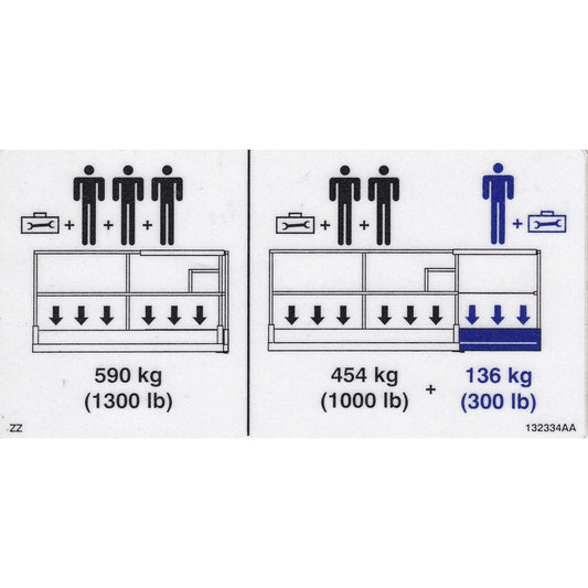 Skyjack  Single Decal 132334_AA