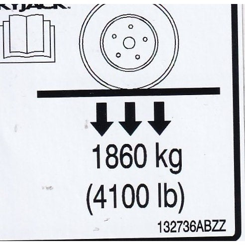 Skyjack  Single Decal 132736_ABZZ