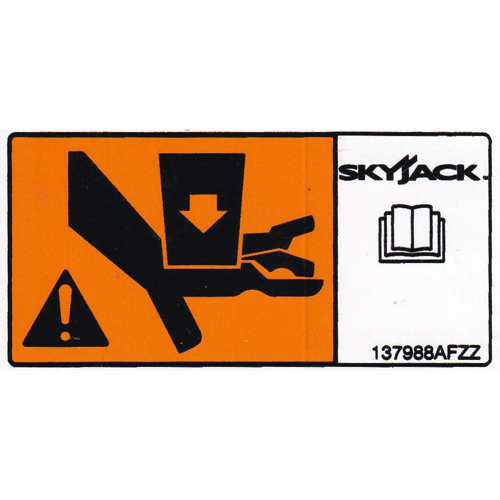 Skyjack  Single Decal 137988_AFZZ