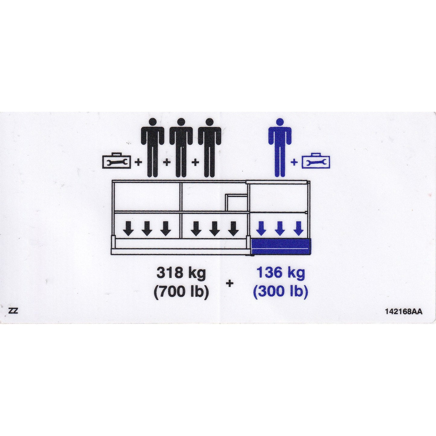 Skyjack  Single Decal 142168_AA