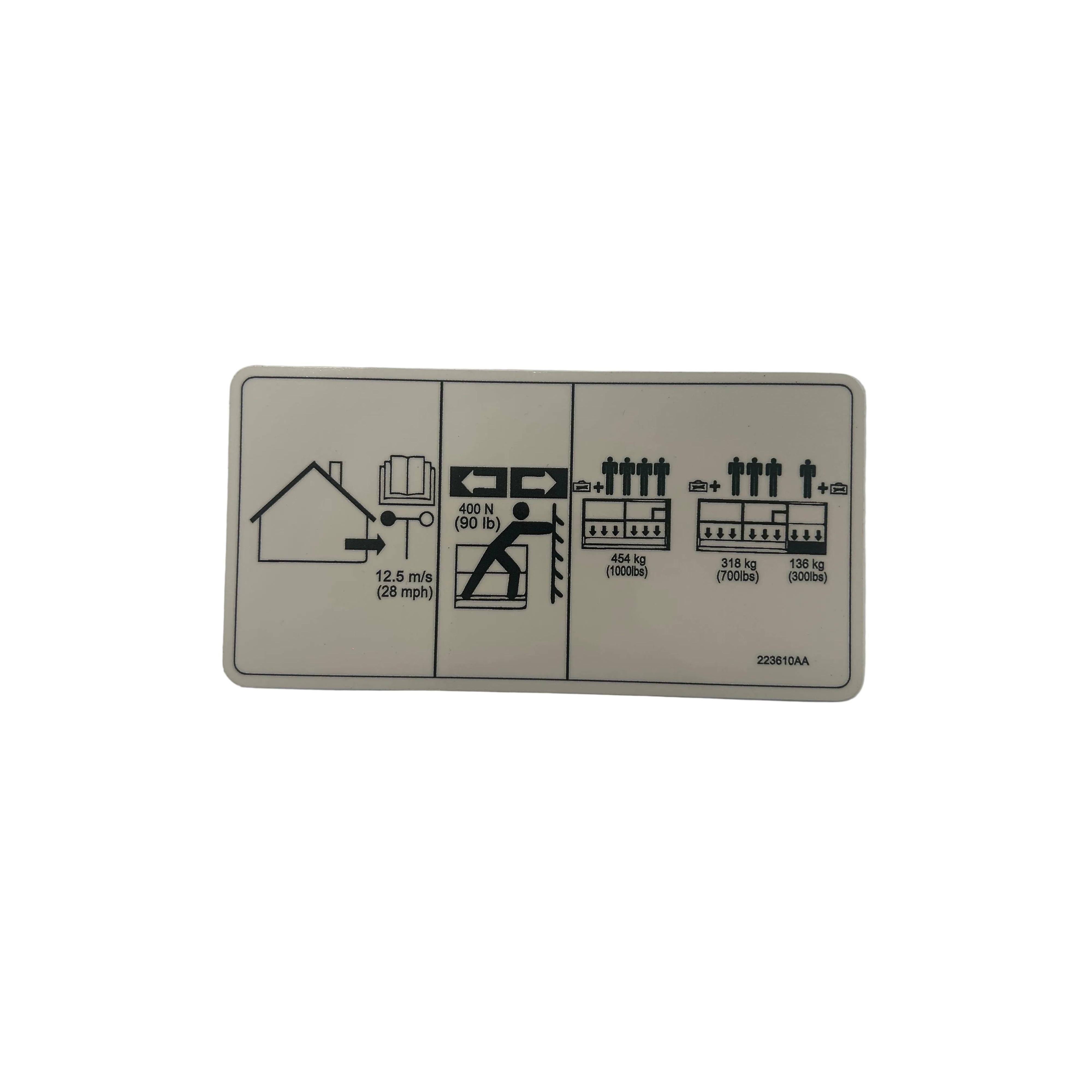 Skyjack Single Decal 223610