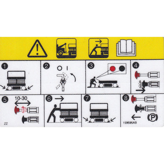 Skyjack  Single Decal 159595_AB