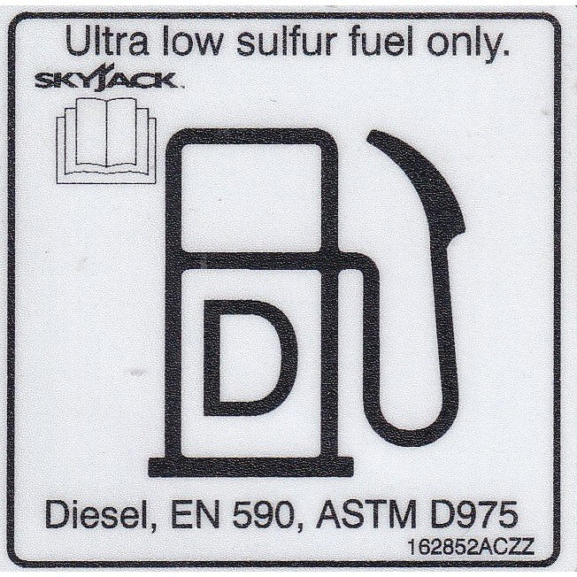 Skyjack  Single Decal 162852_ACZZ