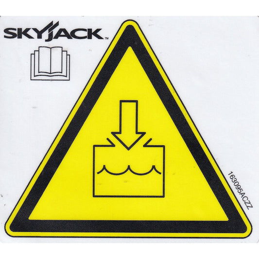 Skyjack  Single Decal 163095_ACZZ