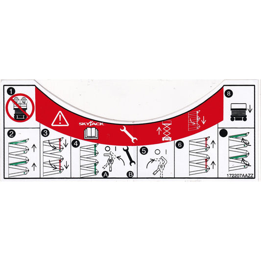 Skyjack  Single Decal 172207_AAZZ