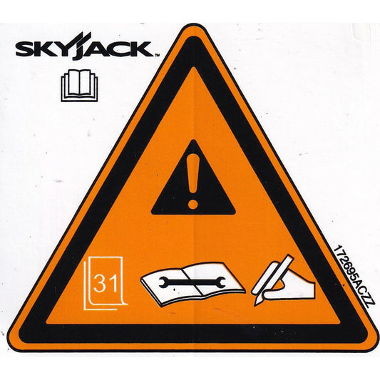 Skyjack  Single Decal 172695_ACZZ