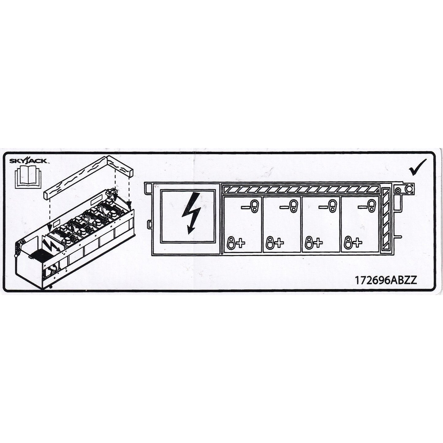 Skyjack  Single Decal 172696_ABZZ