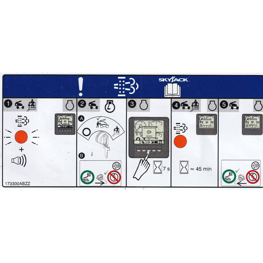 Skyjack  Single Decal 173300_ABZZ