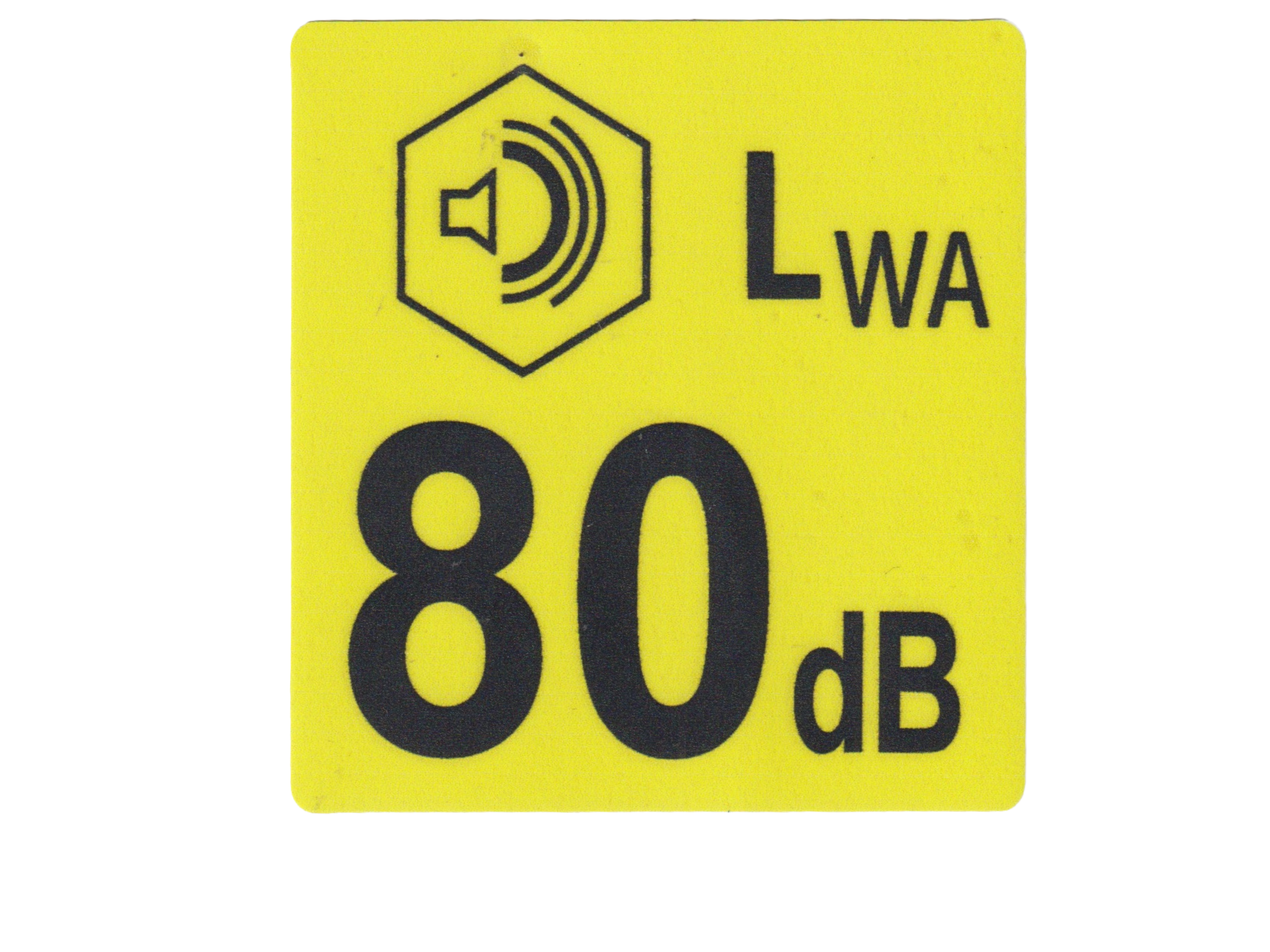 palfinger single decal, 80dB