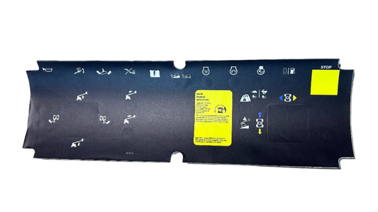 Genie Platform Control Panel Decal, Sticker P/N 82767