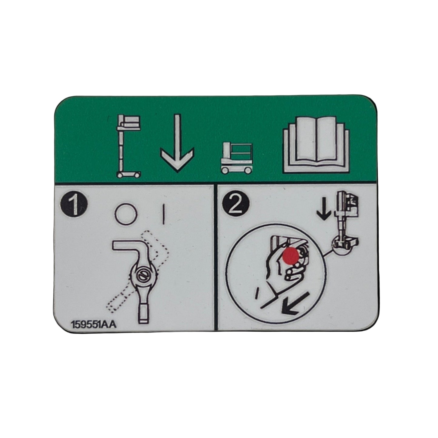 Skyjack single decal