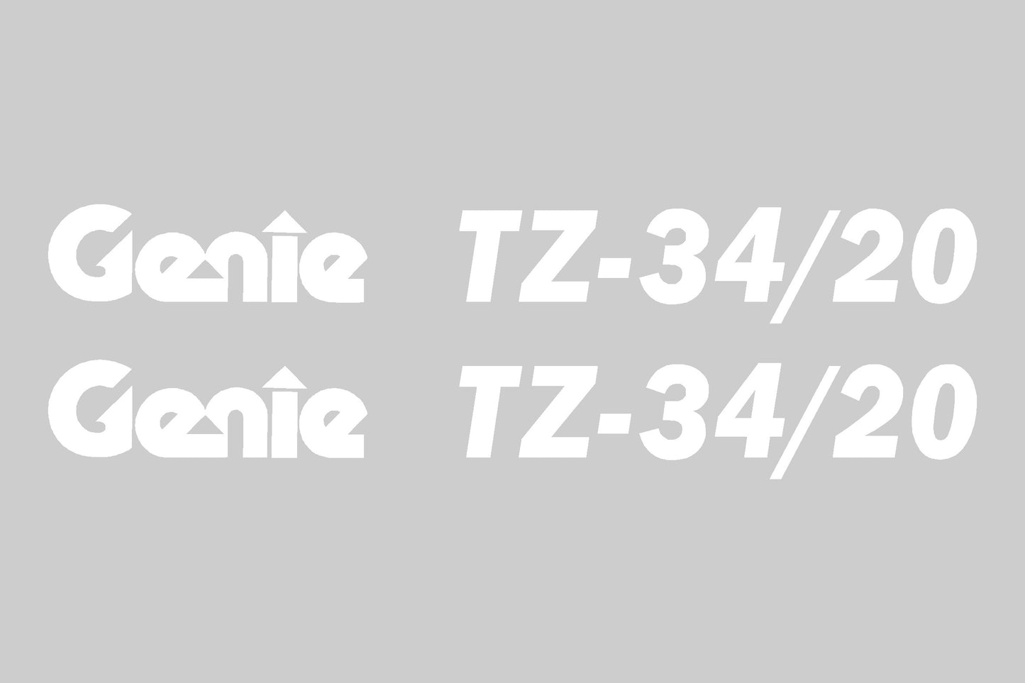 Genie TZ34/20 Cosmetic Decal Kit, 82493GT