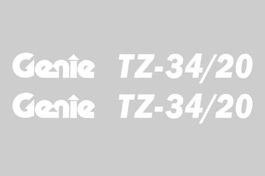 Genie TZ34/20 Cosmetic Decal Kit, 82493GT