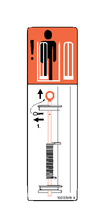 JLG Single Decal, 10013399189A