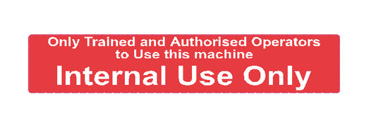 Power Tower, Internal Use Only , Single Decal, SAF1089