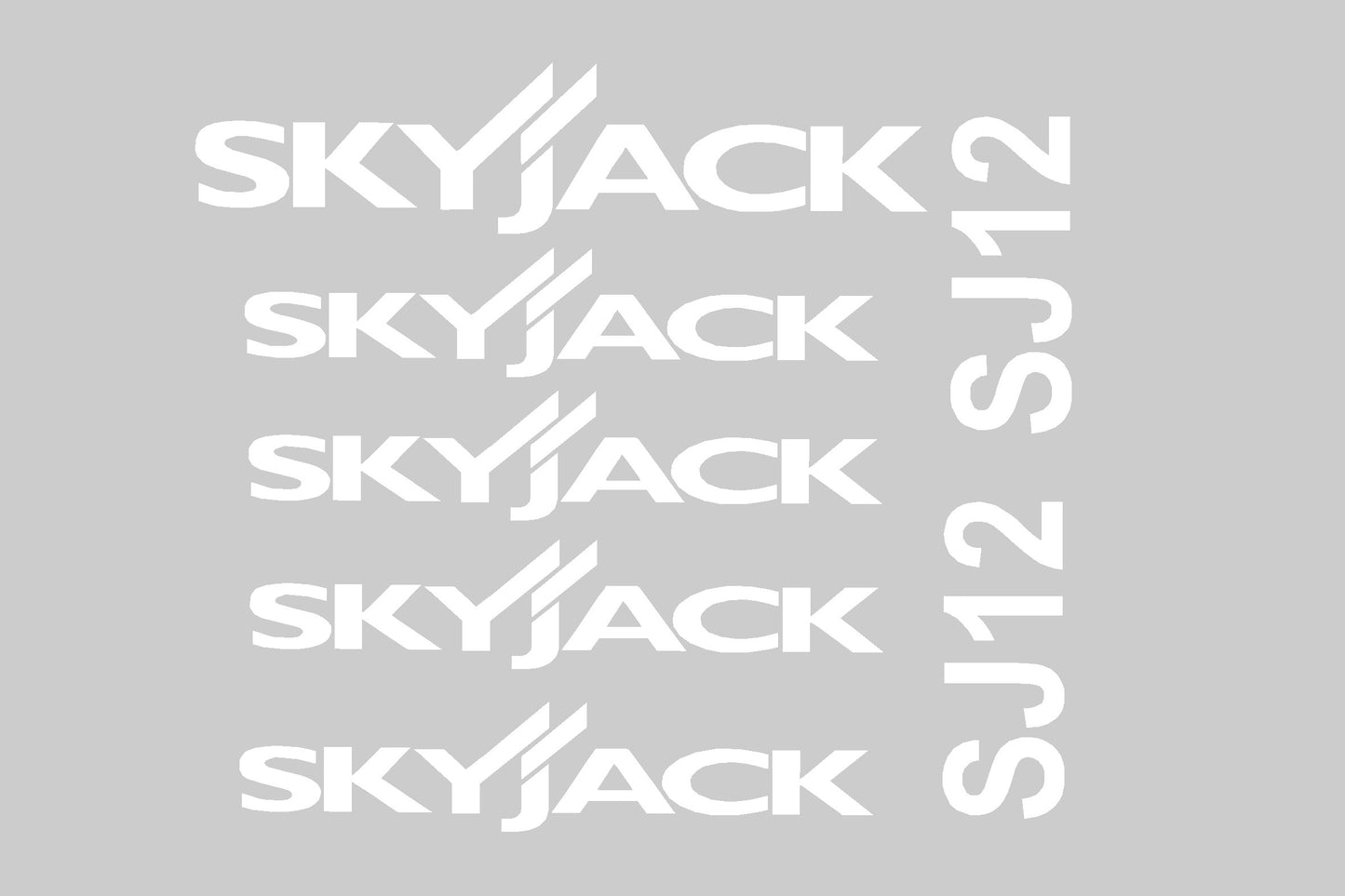 Skyjack SJ12 Cosmetic Decal Kit