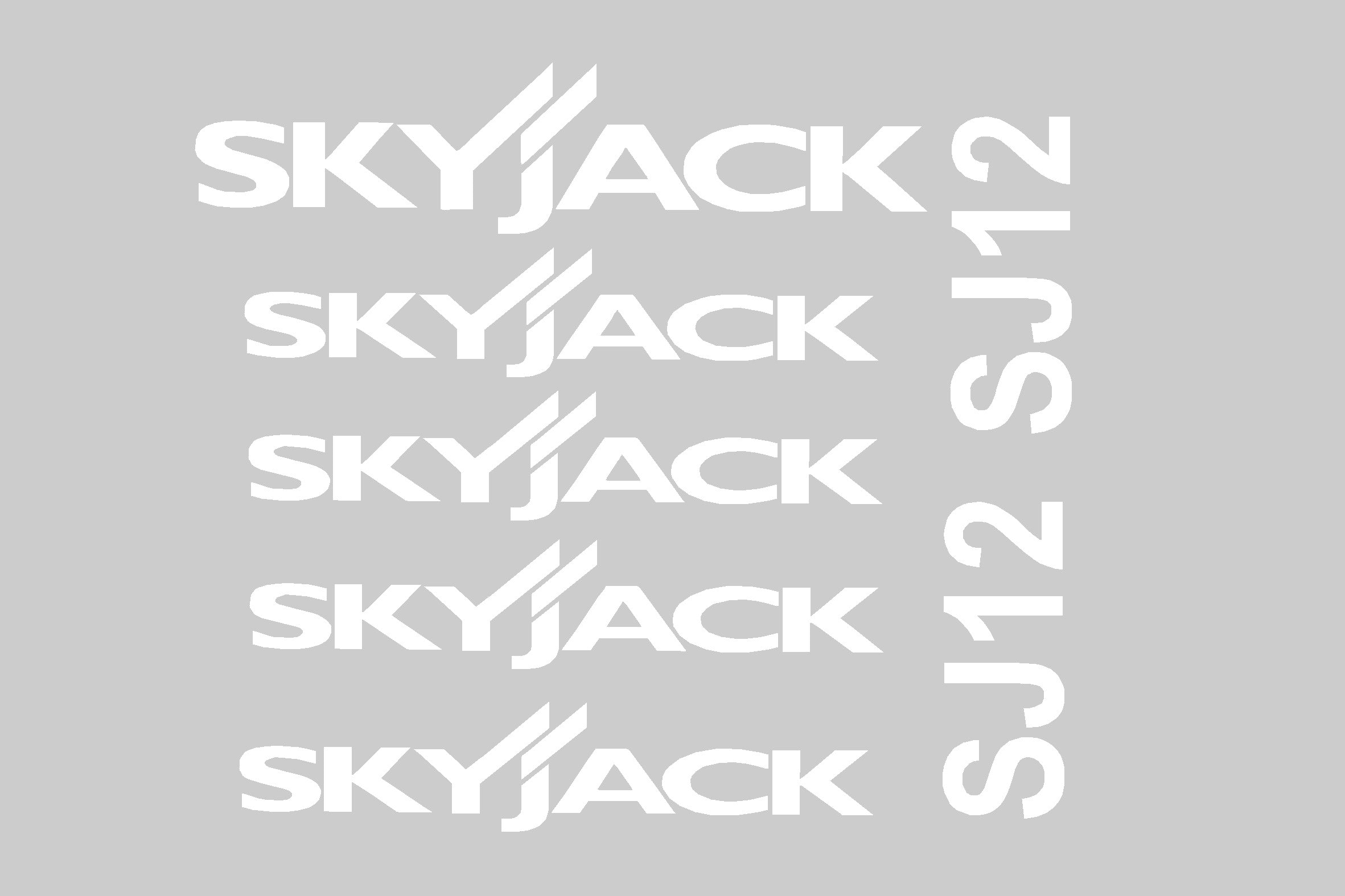 Skyjack SJ12 Cosmetic Decal Kit