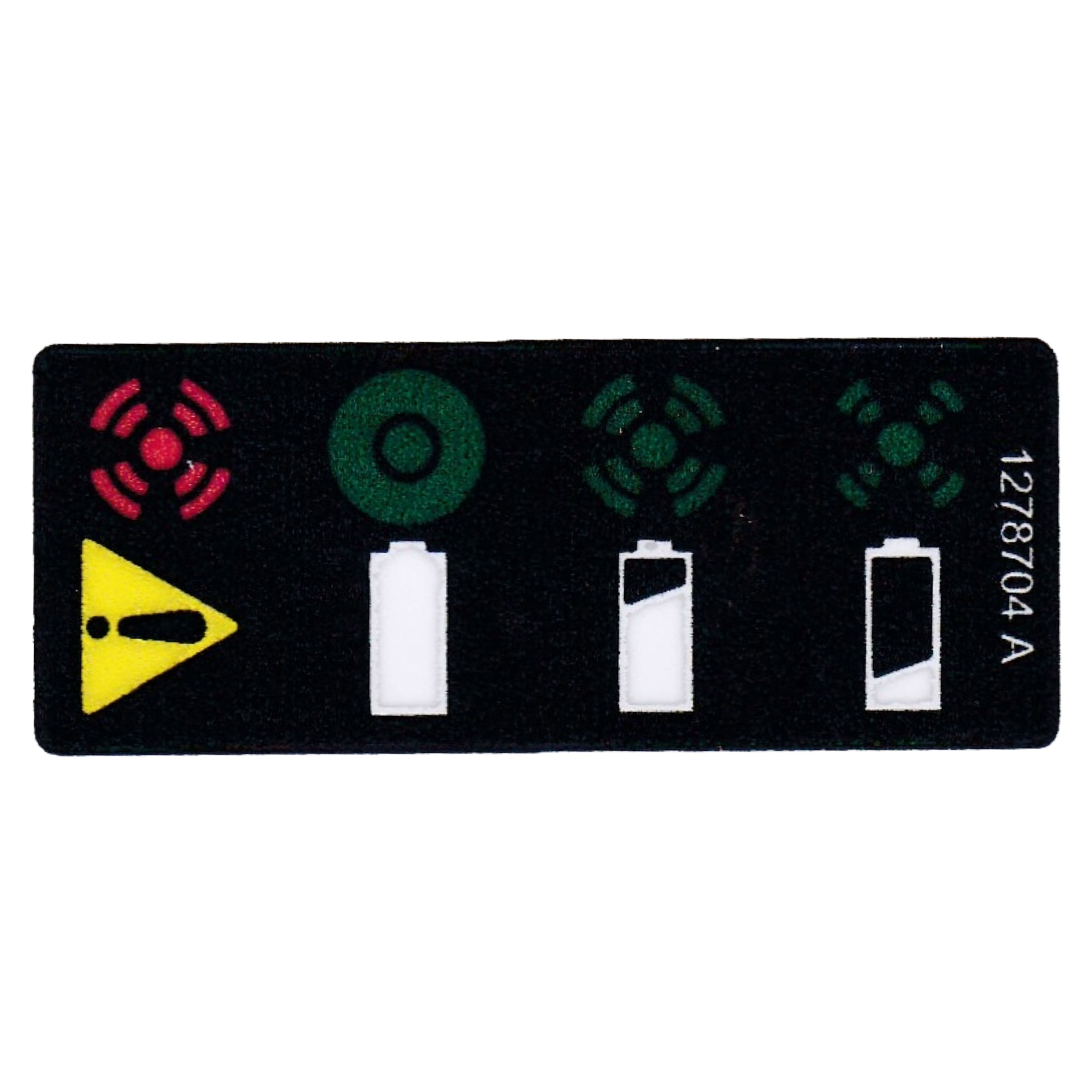 Genie Single Decal,DECAL,CHARGE STATUS IND. ,P/N 1278704GT