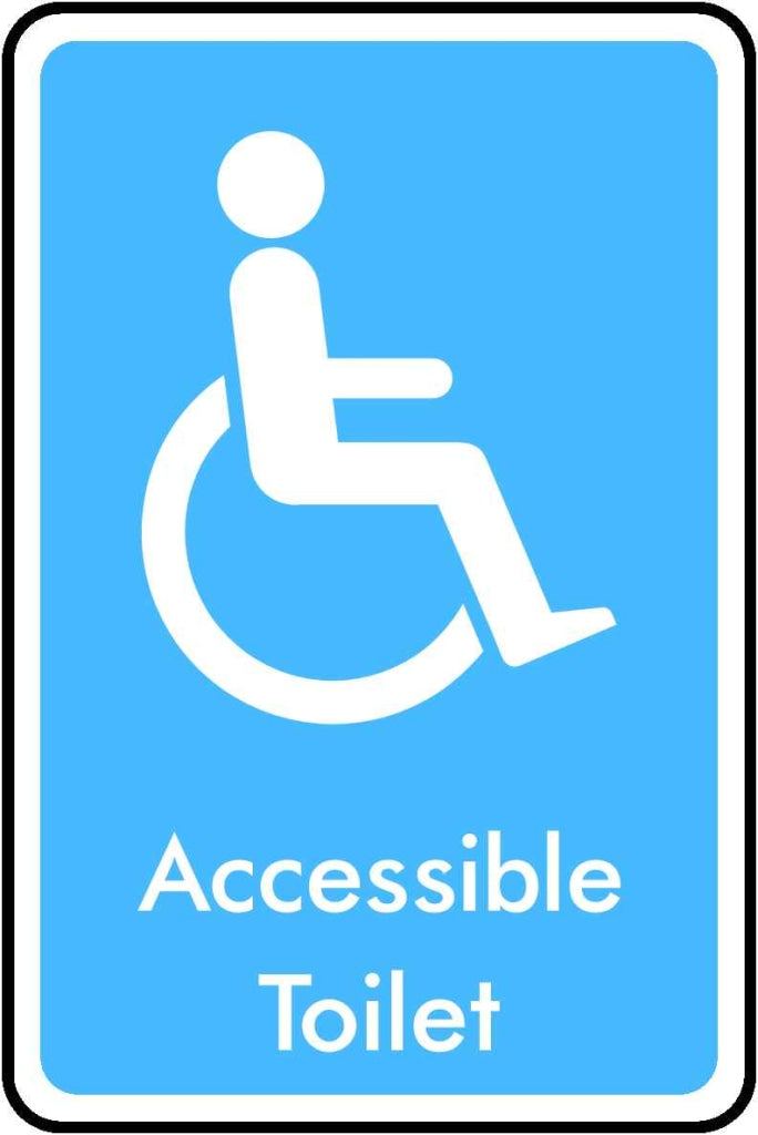Accessible Toilet - Safety Decals Ltd