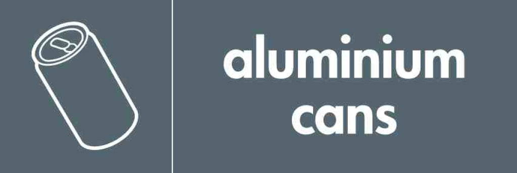 aluminium cans recycling - Safety Decals Ltd