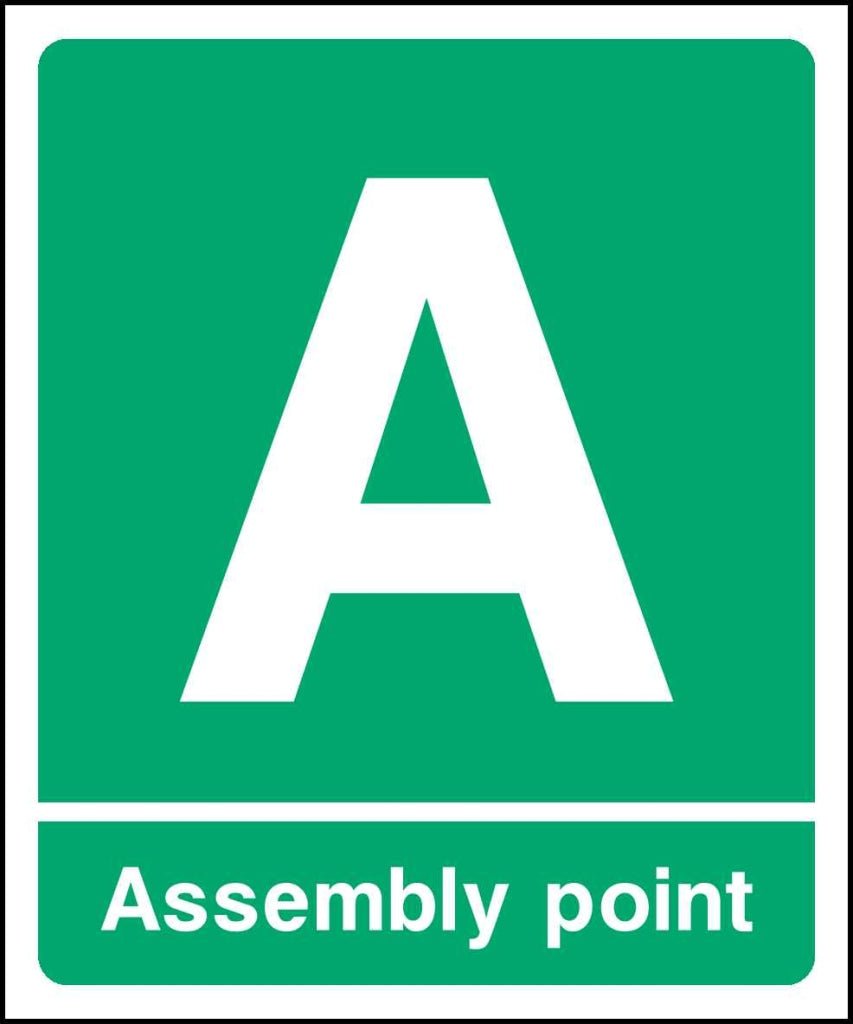 Assembly point - Safety Decals Ltd