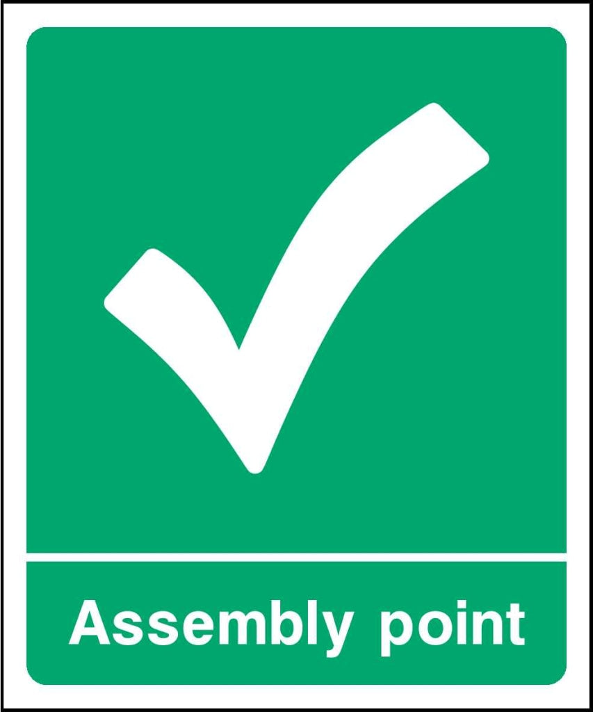Assembly point – Safety Decals Ltd