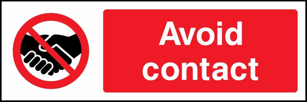 Avoid contact - Safety Decals Ltd
