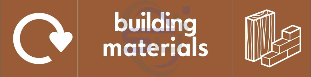 C building materials| Recycling, Recycling-Building, Size 300x75 Safety ...
