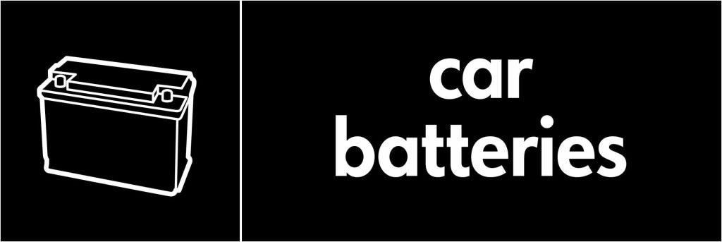 Car Batteries - Safety Decals Ltd