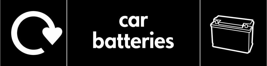 Car Batteries - Safety Decals Ltd