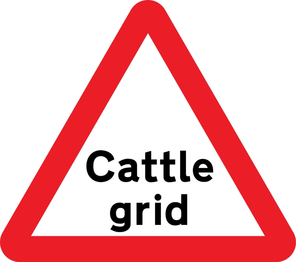 Cattle grid - Safety Decals Ltd