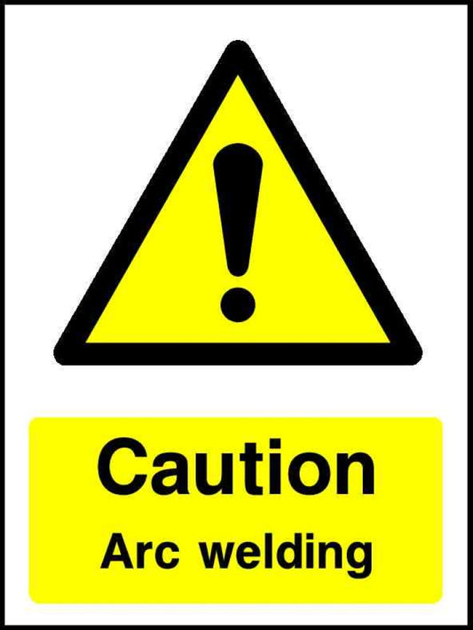 Caution Arc Welding