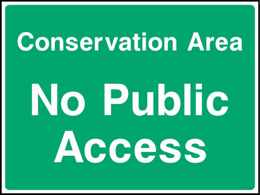 Conservation Area No Public Access