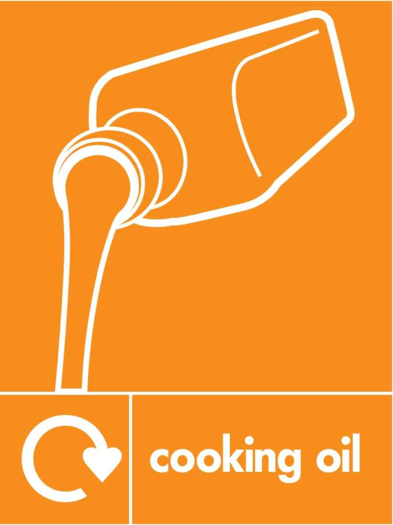 cooking oil - Safety Decals Ltd