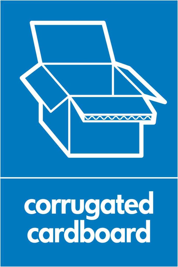 corrugated cardboard - Safety Decals Ltd