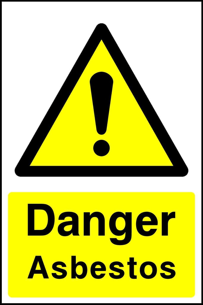 danger asbestos - Safety Decals Ltd