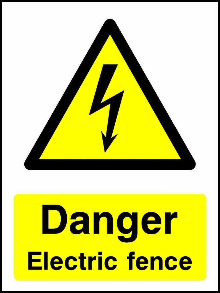 Danger Electric Fence