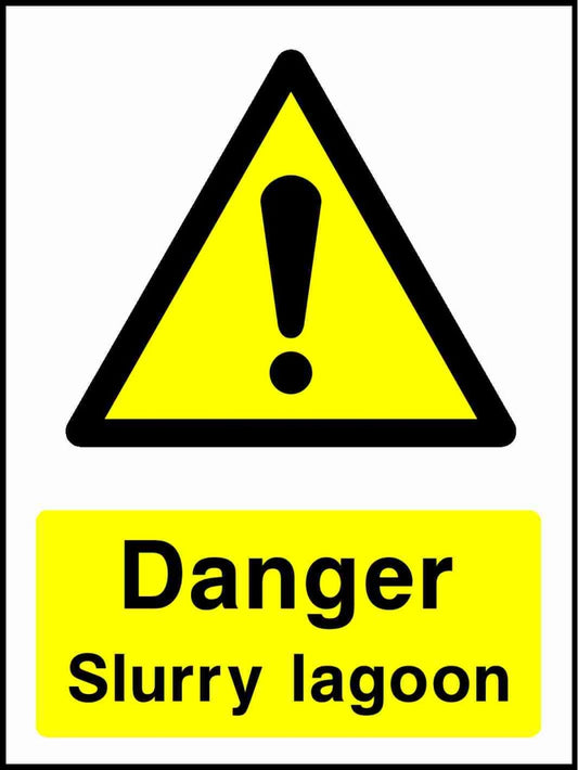 Danger Slurry Lagoon