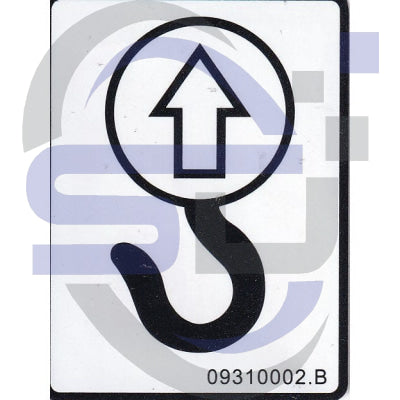 Dingli Single Decal 09310002 - Safety Decals Ltd