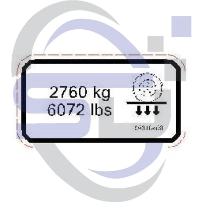 Dingli Single Decal 09310469 - Safety Decals Ltd