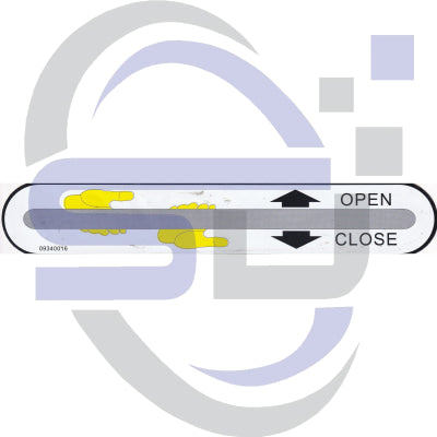 Dingli Single Decal 09340016 - Safety Decals Ltd