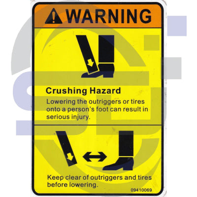 Dingli Single Decal 09410069 - Safety Decals Ltd